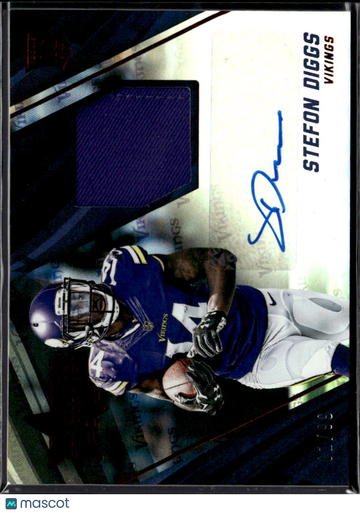 2015 Panini Rookies & Stars Stefon Diggs #5 Jersey Patch