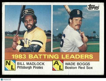 1984 Topps 1983 Batting Leaders (Bill Madlock / Wade Boggs) #131
