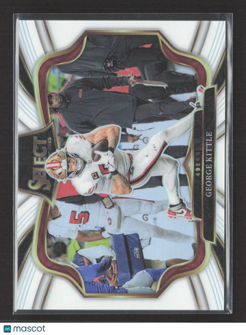 2026 Panini Select Prizm Field Level George Kittle #416 07/35