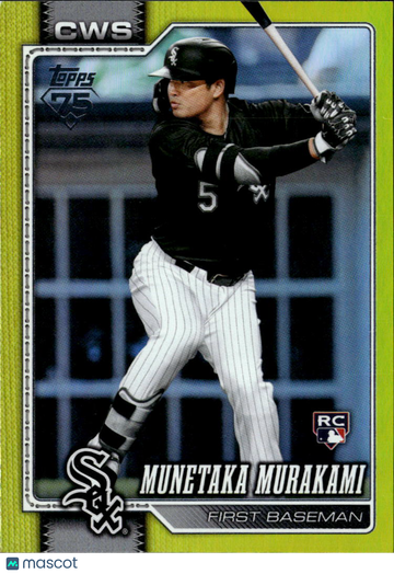 2026 Topps Series Two Munetaka Murakami #503 Yellow RC