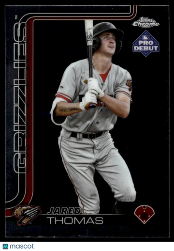 2025 Topps Pro Debut-Chrome Jared Thomas #PDC-27
