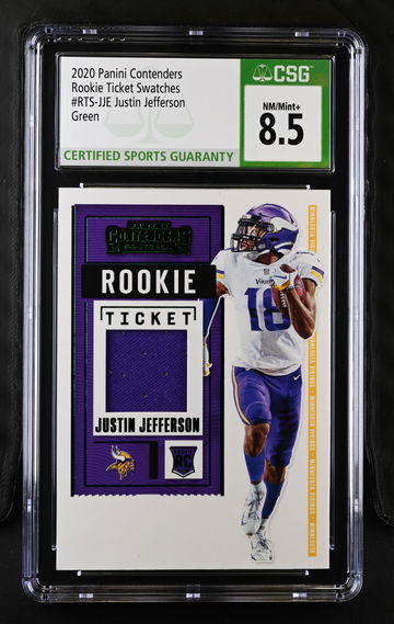 2020 CONTENDERS SWATCHES JUSTIN JEFFERSON 