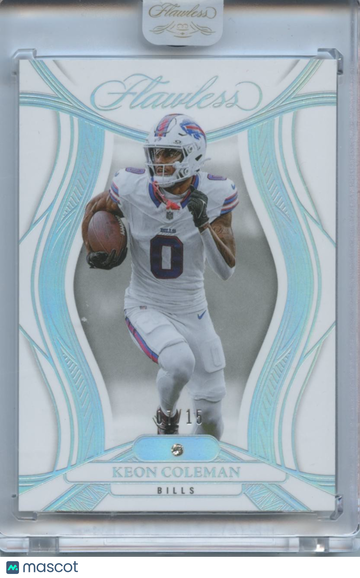 Keon Coleman 2025 Flawless Diamond Gem Buffalo Bills 7/15