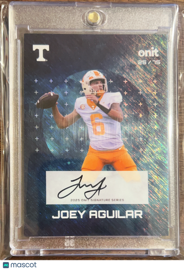 2025 ONIT Signature Series Joey Aguilar #S-10 /75