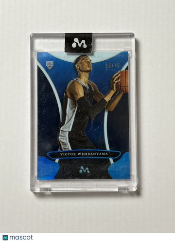 2023-24 Topps Mercury Victor Wembanyama #15 Blue SSP Rookie RC 15/75 Spurs