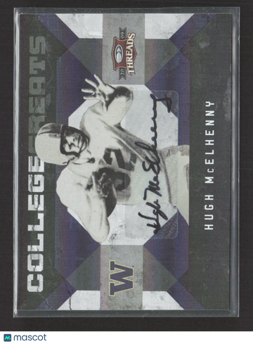 2009 Donruss Threads College Greats Hugh McElhenny #9 /100