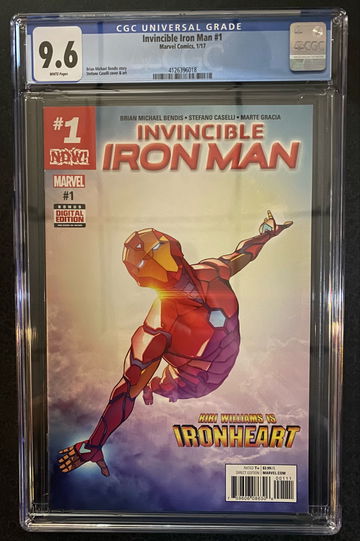 Invincible Iron Man #1 Ironheart Riri Williams