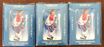 3 (three) 1991 Ultimate Draft Hockey Sets