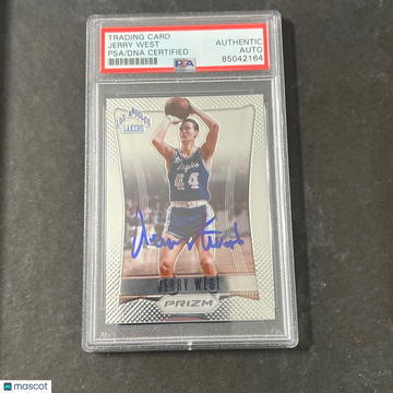2022 Panini Donruss FIFA Jerry West #10 Silver PSA 10