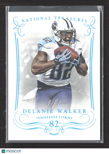 2015 Panini National Treasures Delanie Walker #18 Printing Plate /1