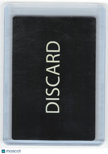 Error Card Discard