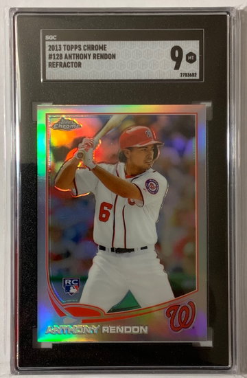 2013 Topps Chrome Anthony Rendon Refractor