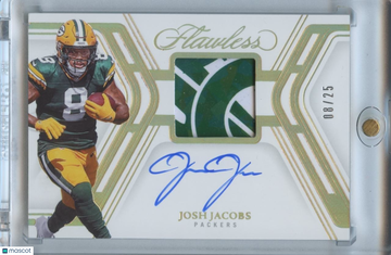 2025 Josh Jacobs 10 Panini Authentic