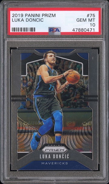 2019 Panini Prizm LUKA DONCIC #75  PSA 10