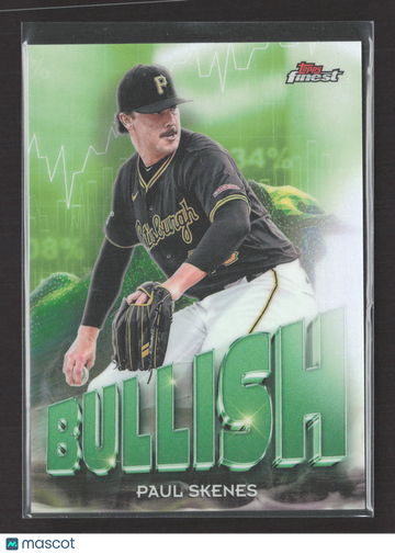 2025 Topps Finest Bullish Paul Skenes #B-15