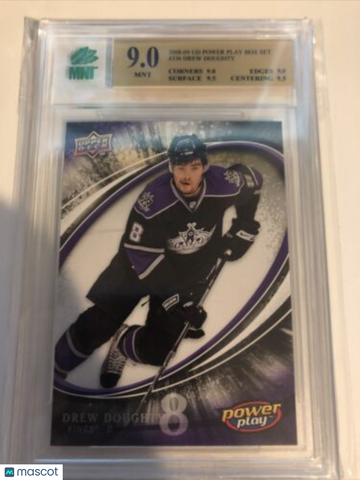 2008-09 Upper Deck Power Play Drew Doughty Rookie MNT 9