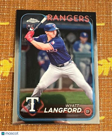 2024 Topps Chrome Update Wyatt Langford #USC35