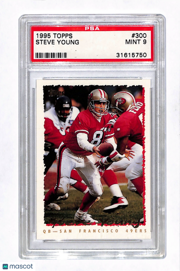 1995 Topps Steve Young #300 PSA 9