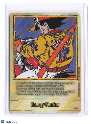PROXY 2024 Son Goku Holo Energy Marker English Dragon Ball Super Card Game Trading Card