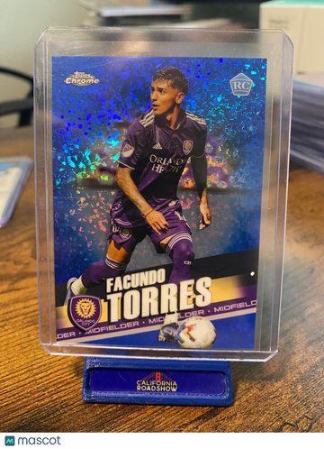 2022 Topps Chrome Facundo Torres #171 Blue Rookie