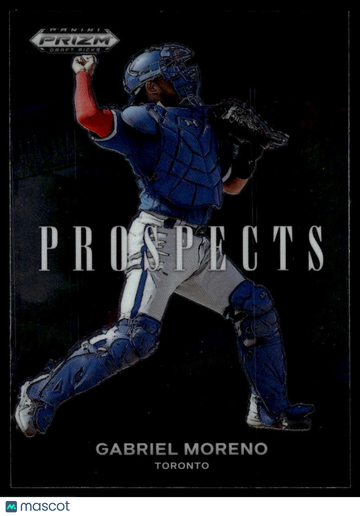 2021 Panini Prizm Draft Picks Gabriel Moreno #P-GM Prospects