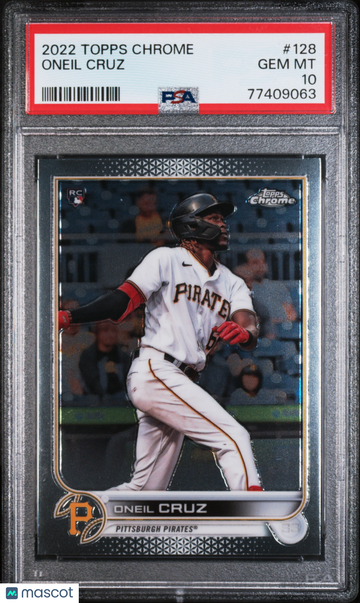 2022 Topps Chrome Oneil Cruz #128 PSA 10