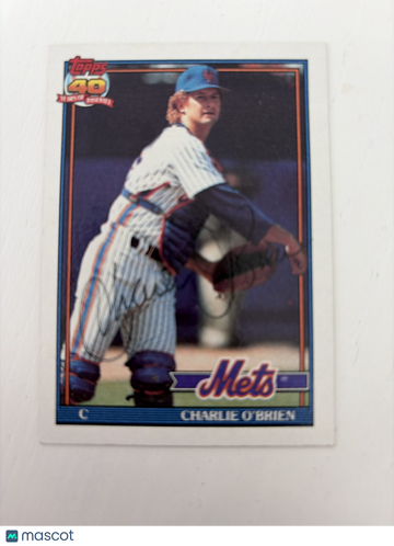 1991 Topps Charlie O'Brien #442