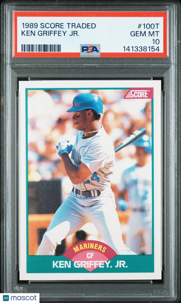 1989 Score Traded Ken Griffey JR. #100T PSA 10