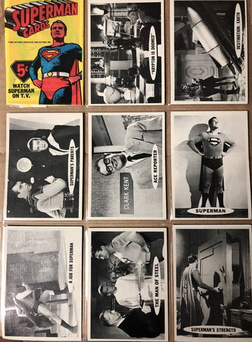 1966 Topps Superman Complete Set