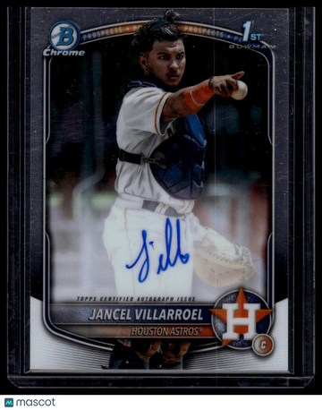 2025 Bowman Jancel Villarroel #CPA-JV Chrome Prospect Autographs AU