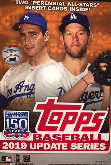 2019 Topps Update Hanger Box Lot of 9