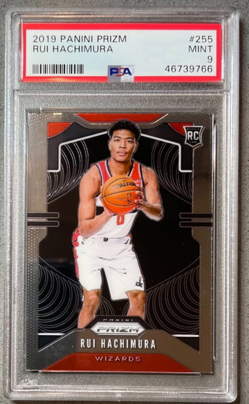 2019-20 Prizm Rui Hachimura Base PSA 9