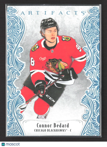 2025 Upper Deck Artifacts Connor Bedard #131 Sky Blue