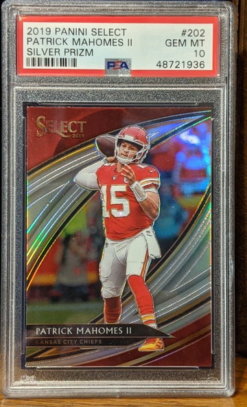 Patrick Mahomes 2019 Select Field Level Silver