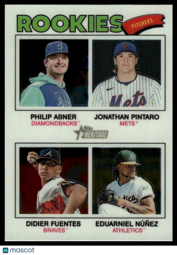 2026 Topps Heritage Didier Fuentes #372 Chrome