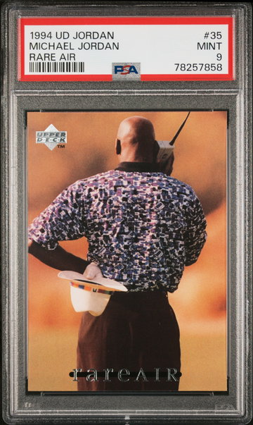 1994 Upper Deck Rare Air Michael Jordan #35 PSA 9