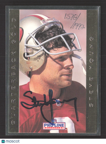 1992 Pro Line Collection Quarterback Gold Steve Young #18