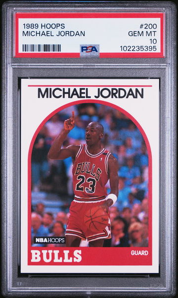 1989 Hoops Michael Jordan #200 PSA 10