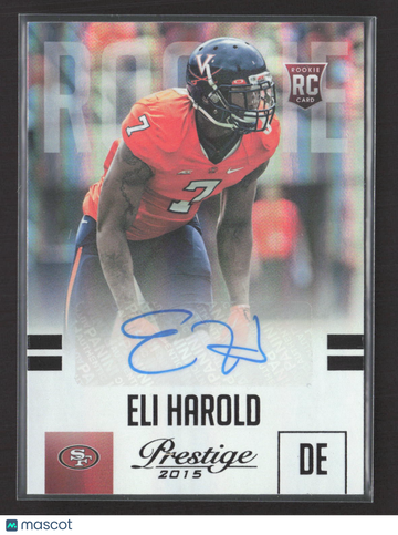 2015 Panini Prestige Eli Harold #237 /10