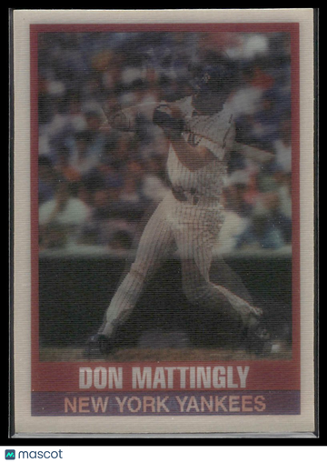 1989 Sportflics Don Mattingly #50