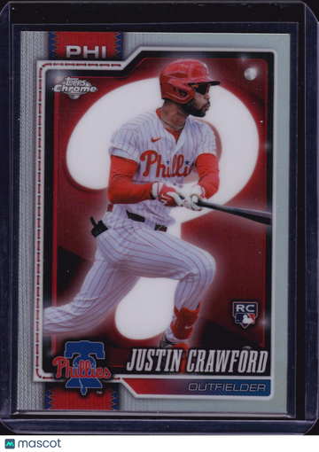 2025 Topps Chrome Justin Crawford #73 RC