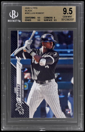 2020 Topps Luis Robert Black BGS 9.5 RC
