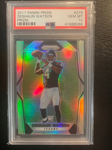 2017 Prizm Deshaun Watson PSA 10
