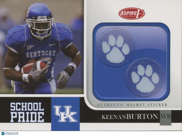Keenan Burton 2008 Rookie Kentucky Wildcats