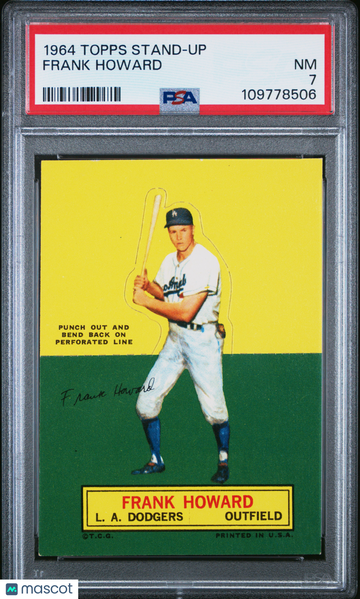 1964 Topps Stand-Up Frank Howard PSA 7