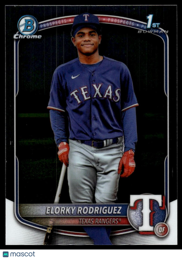 2025 Bowman Chrome Elorky Rodriguez #BCP-186 Bowman Chrome Prospects