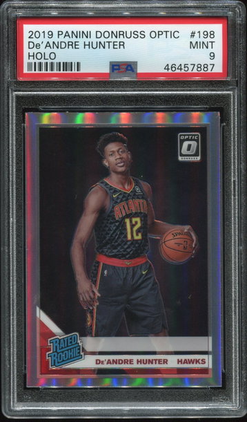 Deandre Hunter Optic Holo PSA 9