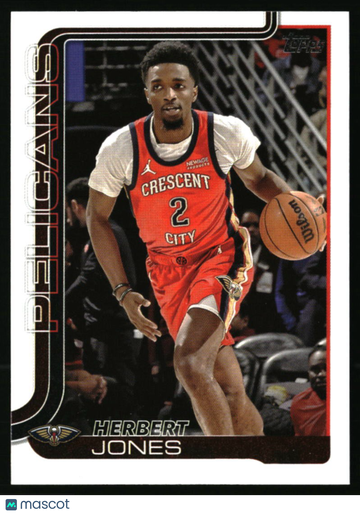 2025-26 Topps Herbert Jones #189 New Orleans Pelicans