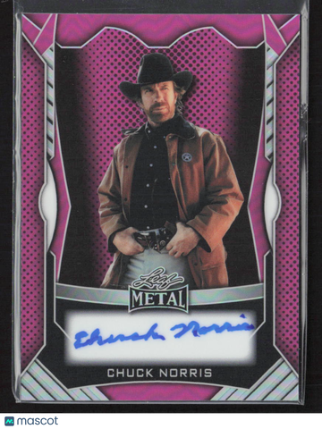 2025 Leaf Metal Chuck Norris 3/5 #MA-CN2