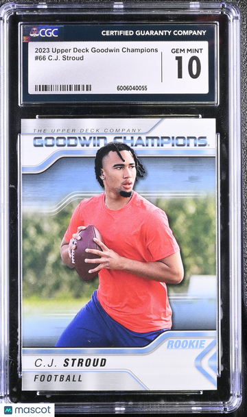 2023 Upper Deck Goodwin Champions CJ Stroud #66 CGC 10